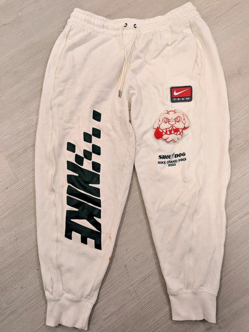 Nike Shoe Dog Grand Prix 2023 Sweatpants Graphic Sweatpants XL